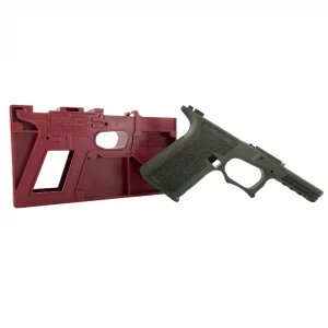 P80 PF940C 80 Percent Compact Pistol Frame Kit – OD Green